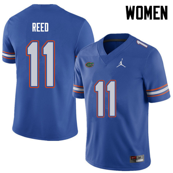 Jordan Brand Women #11 Jordan Reed Florida Gators College Football Jerseys Sale-Royal